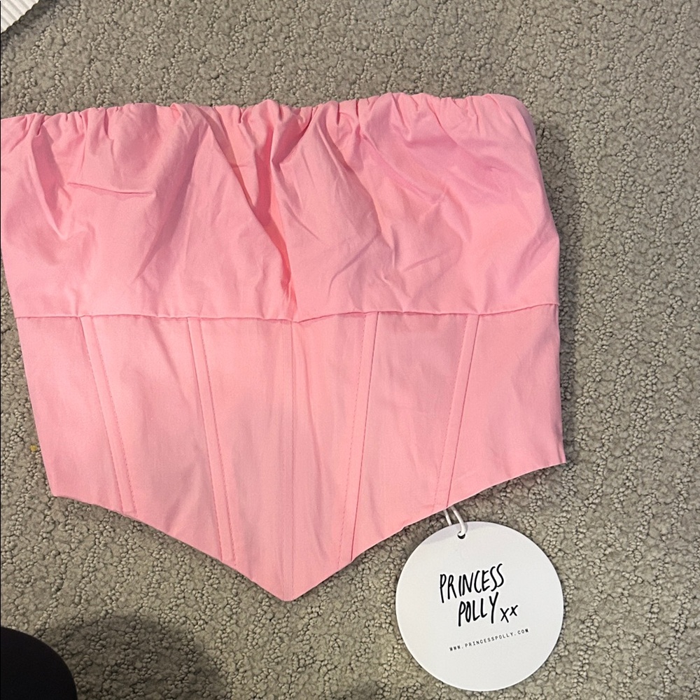 Princess Polly Light Pink Bustier